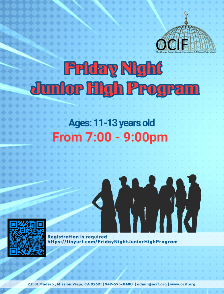 (Friday Night Junior high Program) 2024
