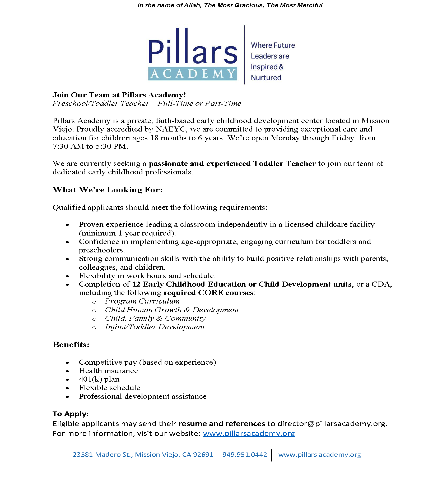 Job Opening_ 4.15.25