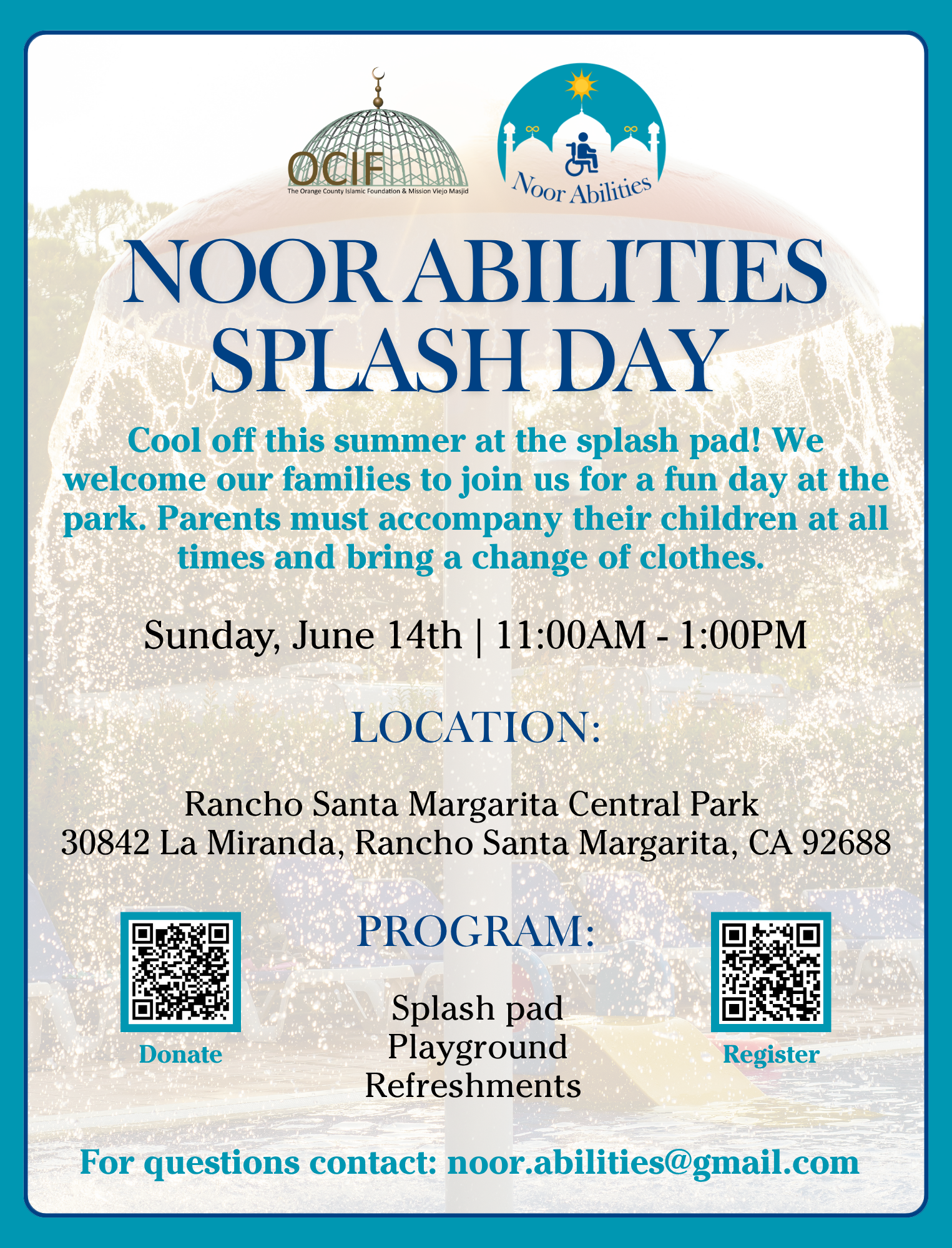 Splash Day Flyer (1525 x 2000 px)