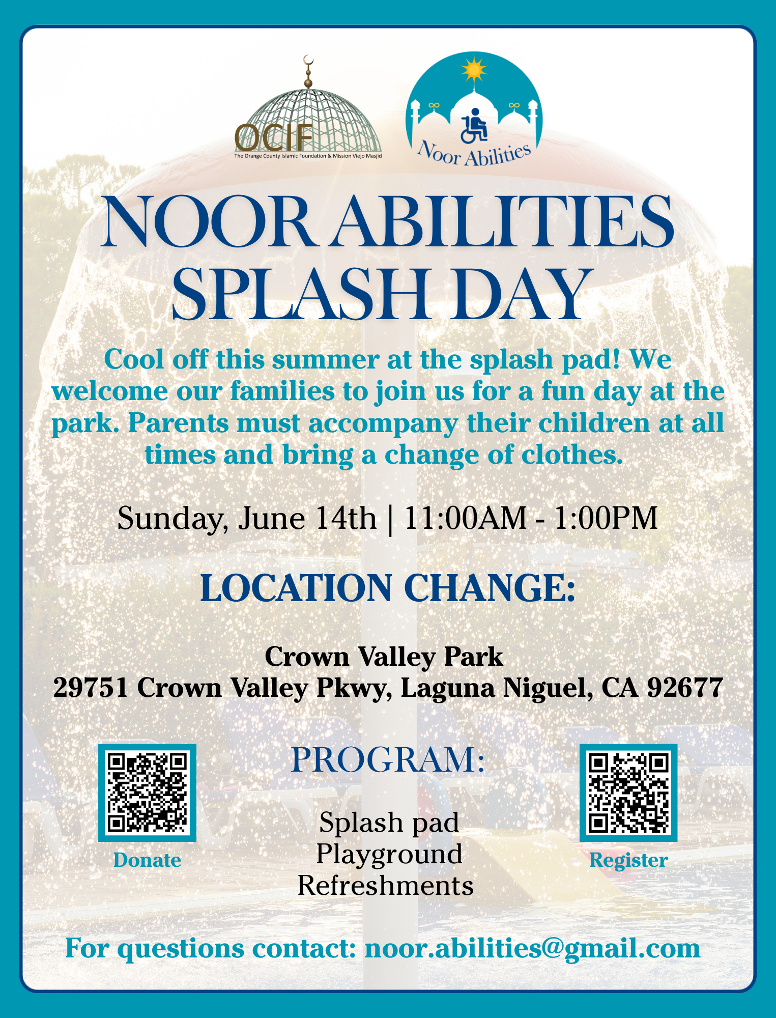 Splash Day Flyer (1525 x 2000 px)