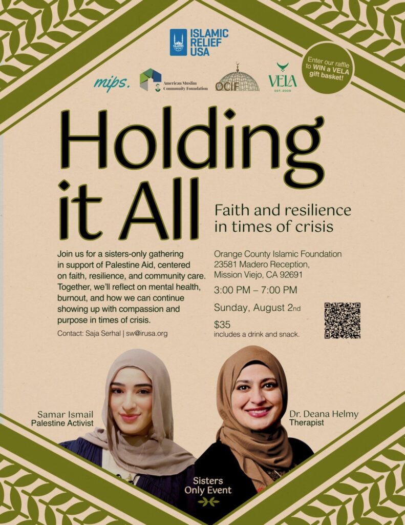 Islamic Relief & OCIF Event 8.2.26