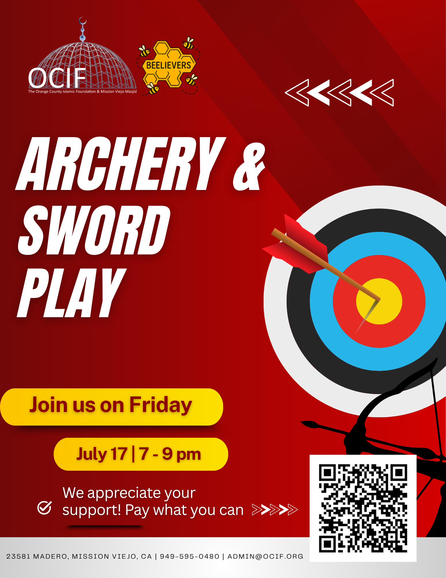 JH Archery & Sword play 7.17.26