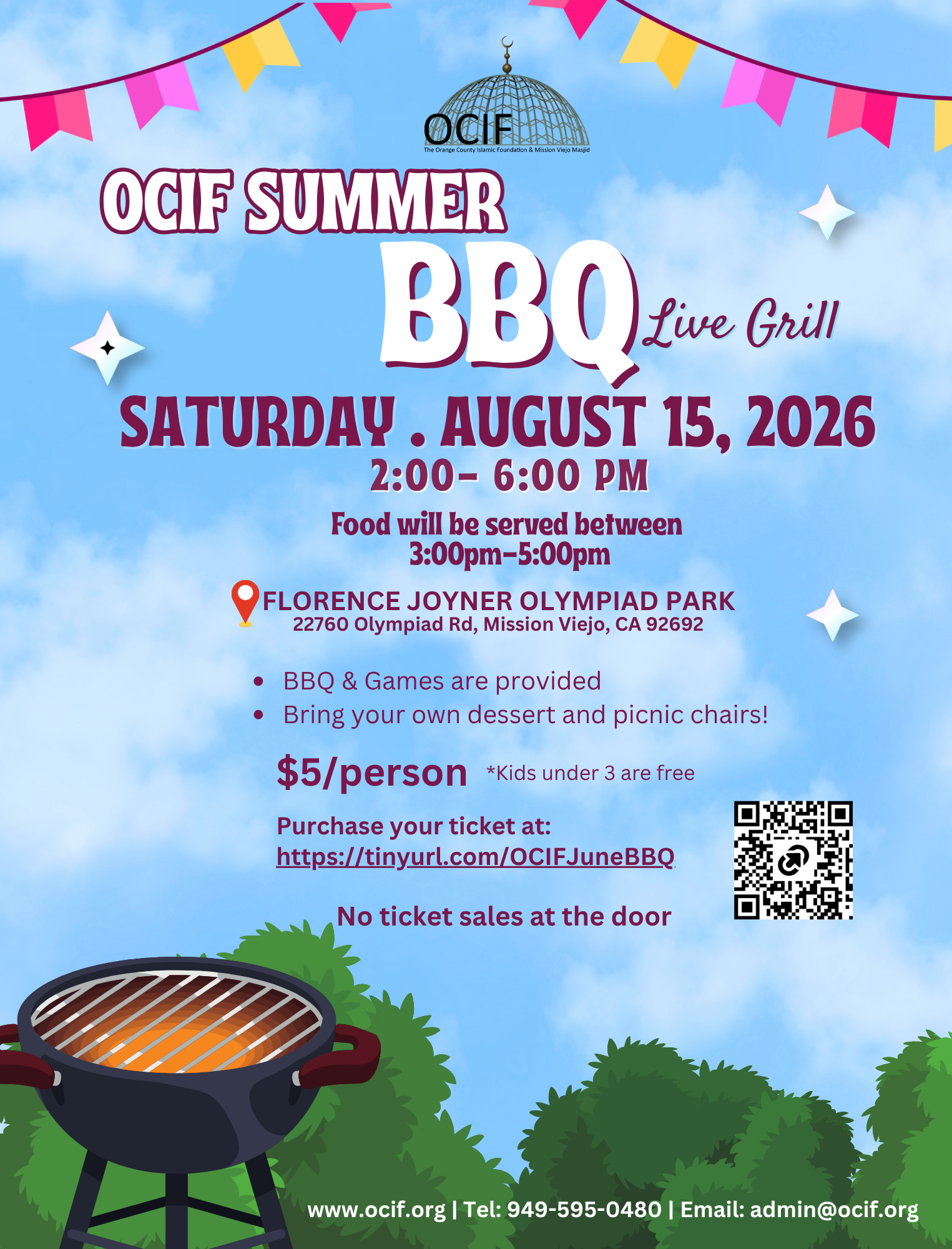 OCIF Summer BBQ 7.18.26