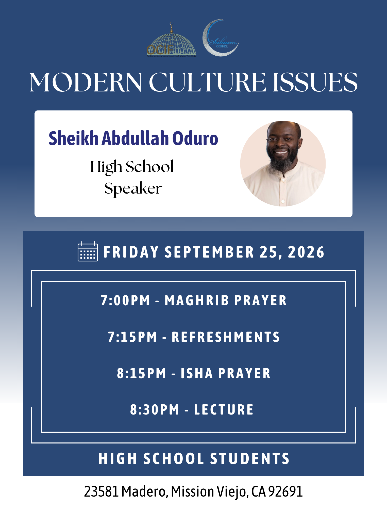 2026.9.25 Sheikh Abdullah Oduro Website - 1525 x 2000